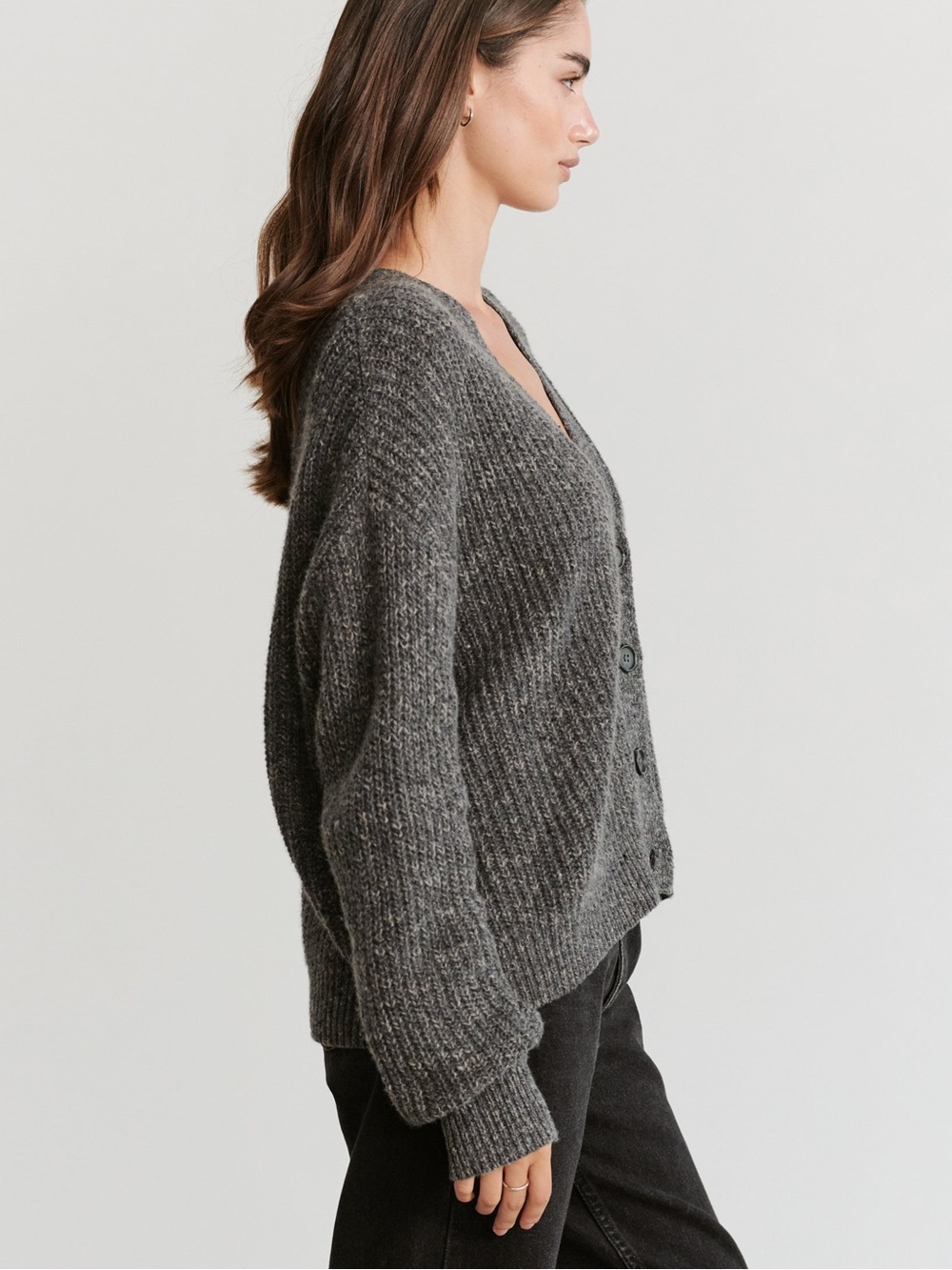 Jenni Kayne Cocoon Cropped Cardigan Sz Medium